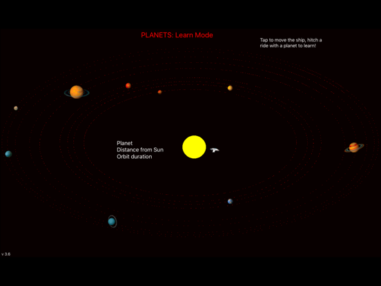 Screenshot #5 pour PLANETS: Learn Mode