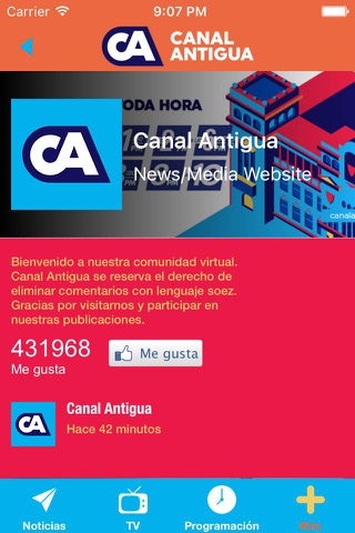 Canal Antigua screenshot 4