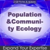 Combo with Population and community Ecology 2100 Flashcards