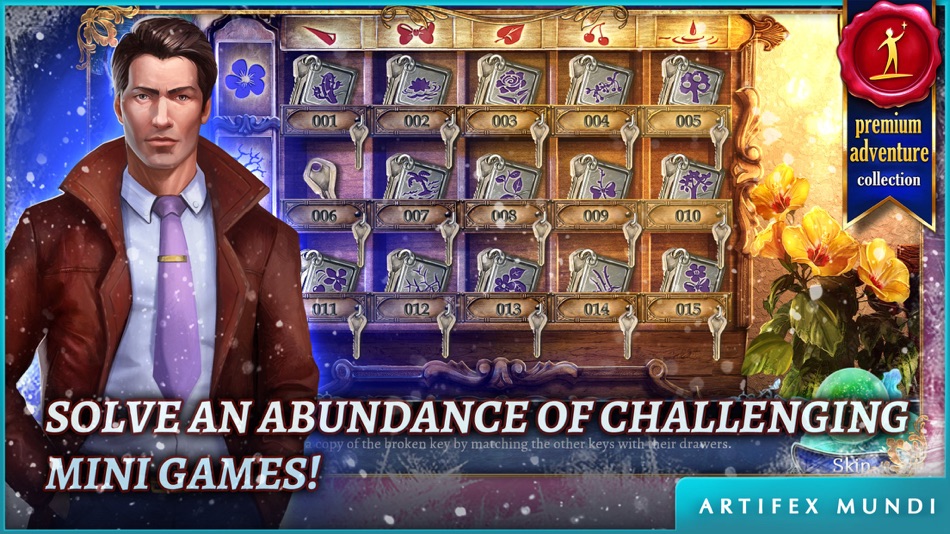 #3. Crime Secrets: Crimson Lily (Full) (iOS) 由: Artifex Mundi S.A.