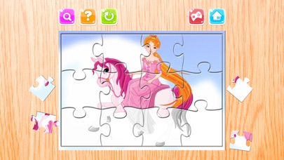 Princess Pony Puzzles - Jigsaw Puzzle for Kids and Toddlers who Love Little Horses and Unicorn Ponies for Free app screenshot 3