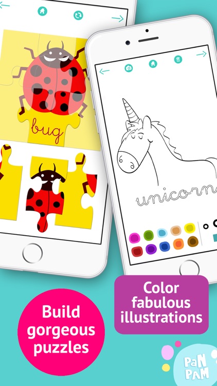 Learn to read and write the vowels - Preschool learning games - For iPhone screenshot-4