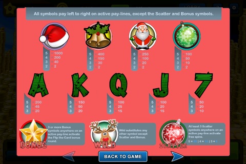 Christmas Casino Slots Free screenshot 4