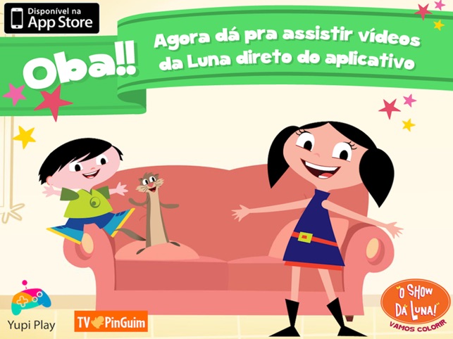 Novidade no app O Show da Luna! - Jogos e Vídeos para Android e