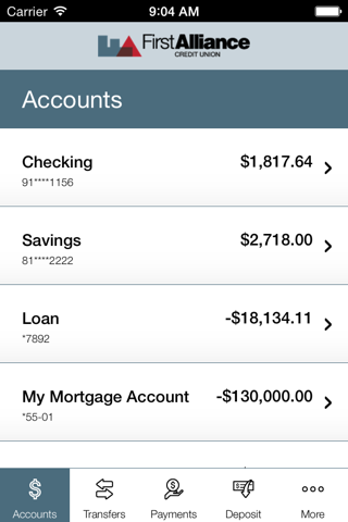 First Alliance Credit Union screenshot 3