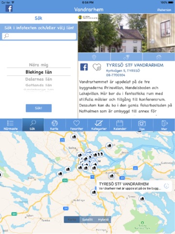 Vandrarhem för iPad screenshot 3