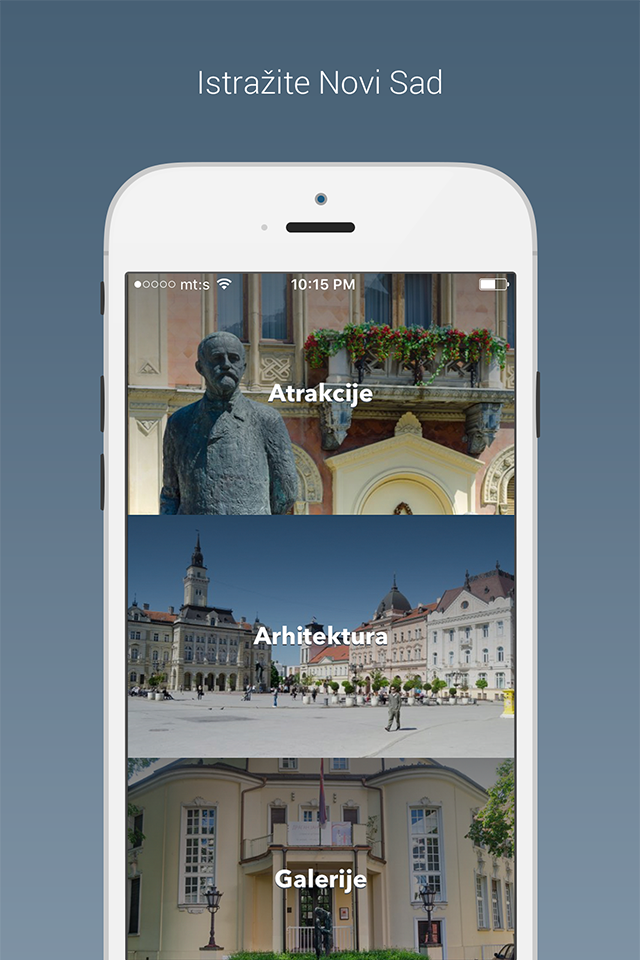 I love Novi Sad vodič