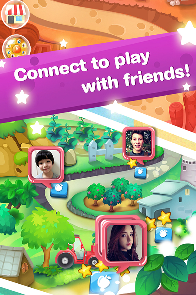 Hungry Fruit Bear Harvest Blast Matching Puzzler Games Free