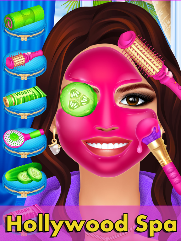 Screenshot #6 pour Celebrity Fashion Makeover Salon - Spa Kids Games