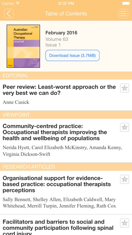 Australian Occupational Therapy Journal screenshot-4