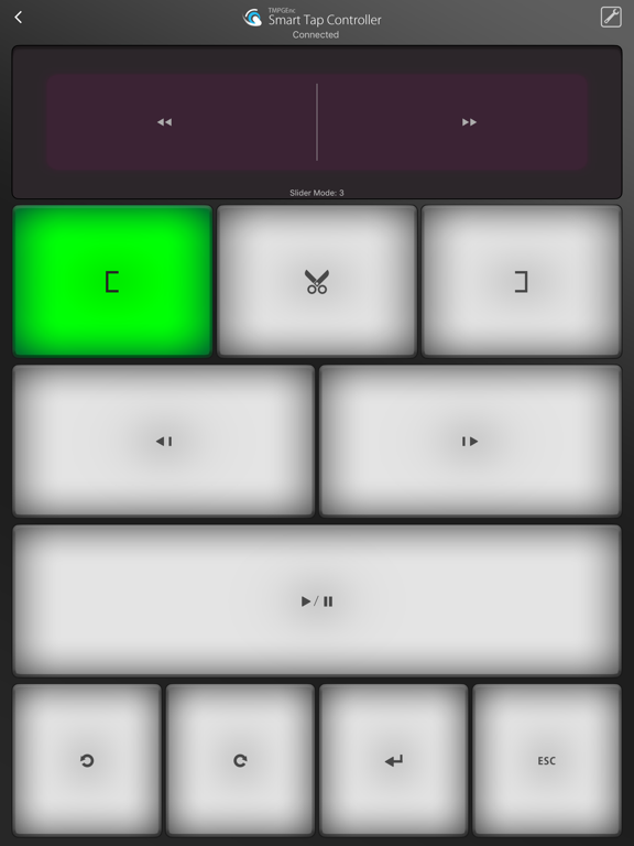 TMPGEnc Smart Tap Controller iPad screenshot 5 - Photo & Video app