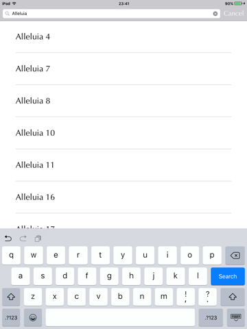 Taizé Music iPad screenshot 4 - Music app