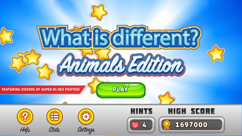 #5. What is different? Animals Edition (iOS) Podle: Keith Adler Studios LLC