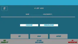Game screenshot English Verbs AM IS ARE hack