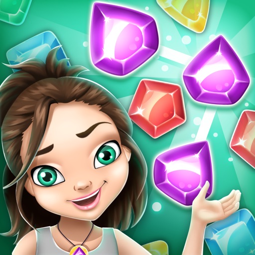 Jewel Mystery Deluxe Match 3: Find the Lost Diamond in the Crazy Color.s Adventure Mania iOS App