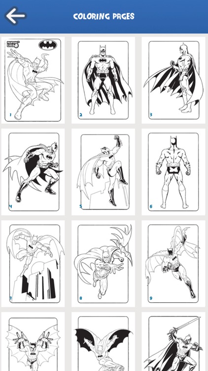 Painting Lulu Batman Coloring App
