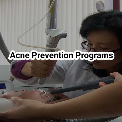 Acne prevention programs icon