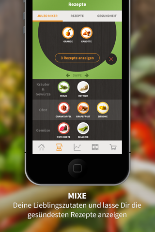JUUZO - frische Säfte selbst gemacht screenshot 2