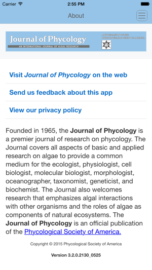 Journal of Phycology(圖3)-速報App