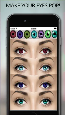 Game screenshot Colored Eye Maker - Make Your Eyes Beautiful & Gorgeous With Pretty Photo Eye Effects apk