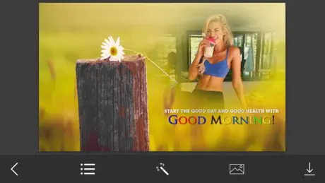 Good Morning Photo Frames - Instant Frame Maker & Photo Editor