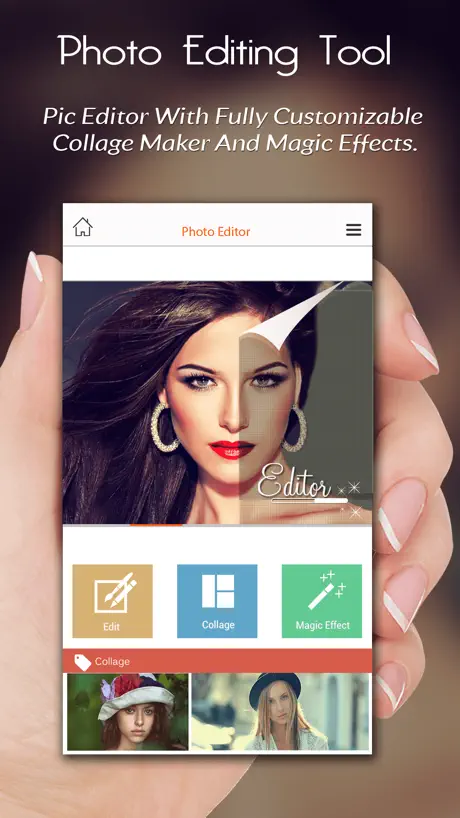 Square Photo Collage Maker - Frames Layout, shape maker, Pics Co