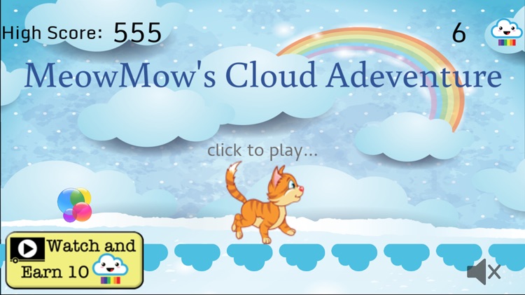 MeowMow's Cloud Adventure screenshot-3