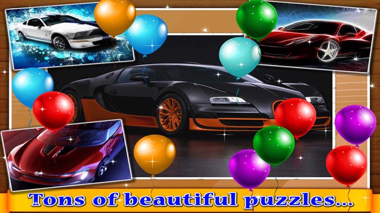 Super Cars Jigsaw Puzzle - Kids Puzzle Fun