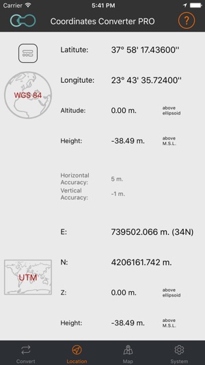 Coordinates Converter PRO(圖3)-速報App