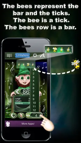 Game screenshot MetraGnome Lite - Metronome for Kids hack