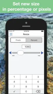 batch photo resize & shrink iphone screenshot 2