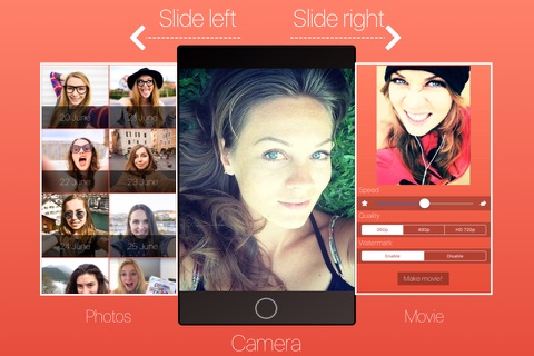 Selfie Video Maker - movie from every day photos screenshot 4