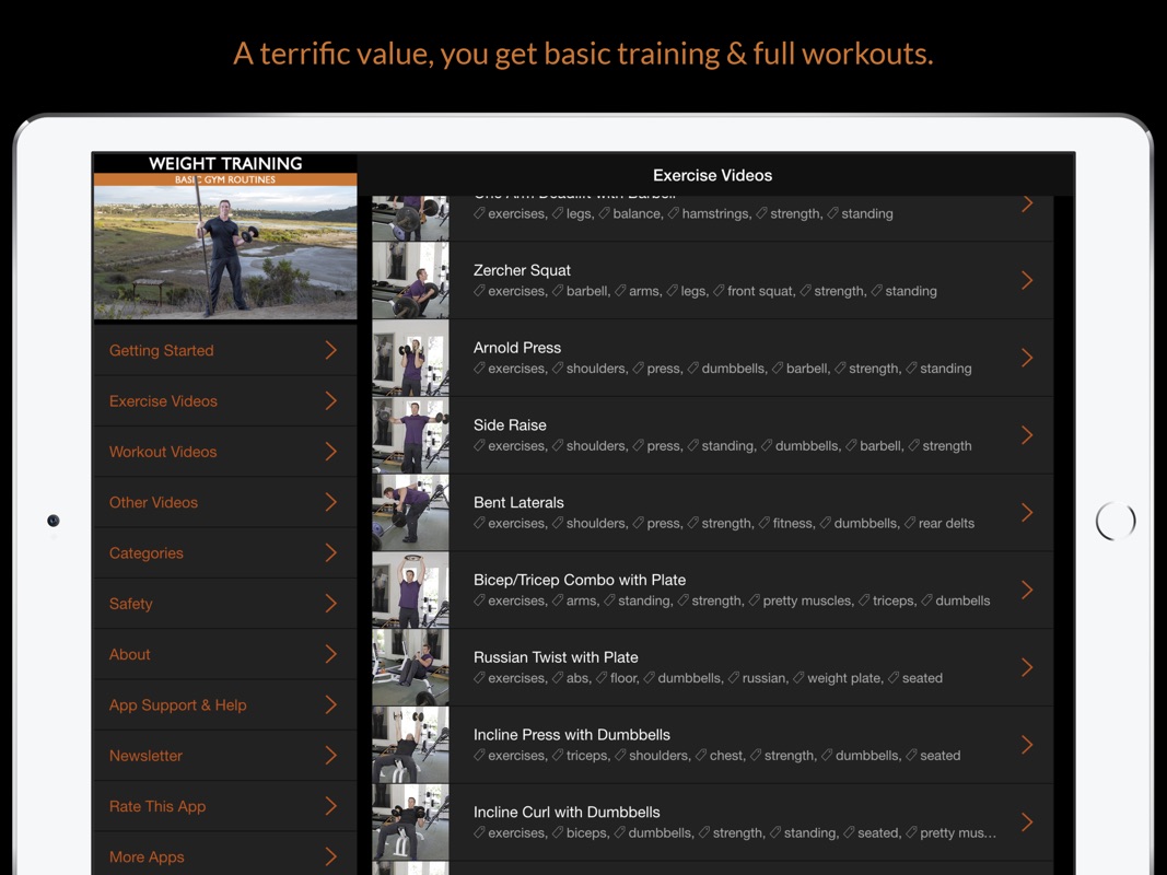 Weight Training Workouts Basic Gym Routines For Bodybuilding