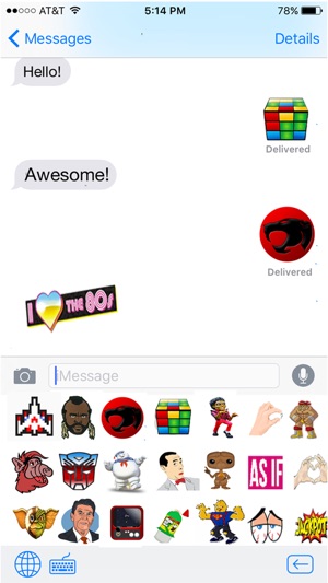 Retromoji - Classic Favorites Collection of 80's Emojis(圖2)-速報App