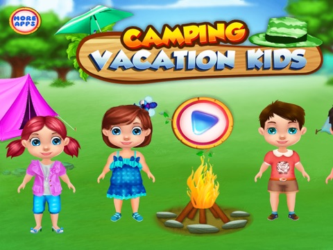 Screenshot #4 pour Camping vacances pour les enfants  camp d'été, jeux et activités du camping dans ce jeu pour les enfants et les jeunes filles - GRATUIT