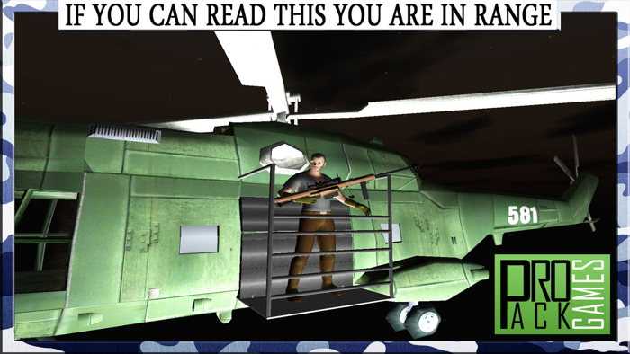 Cobra Helicopter Sharp Shooter Sniper Assassin - The Apache stealth assault killer at frontline