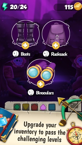 パズルゲーム アプリ – マッチ3神秘: 色のロジック冒険で失われたダイヤモンドを探しますのおすすめ画像5