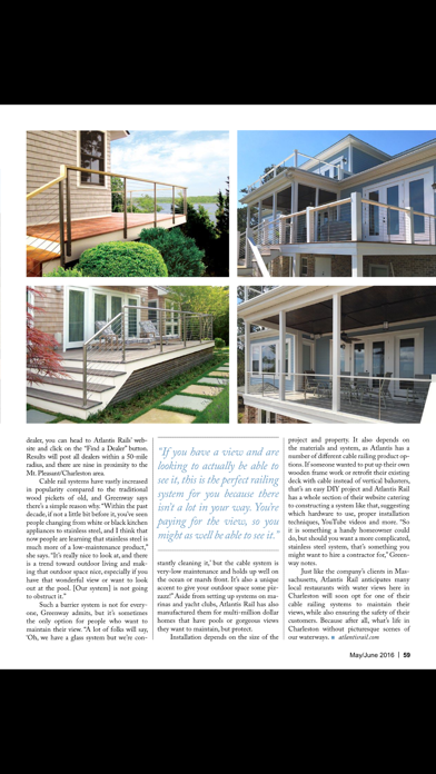 Charleston Living Magazine iPhone screenshot 3 - Lifestyle app