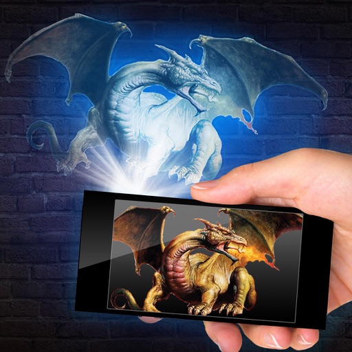 Projector Dragon 3D Prank