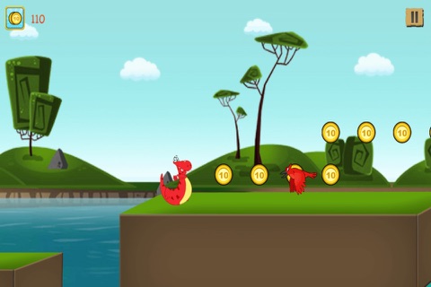 A Baby Dino Run - Family Friendly Dinosaur Jumping Game screenshot 3