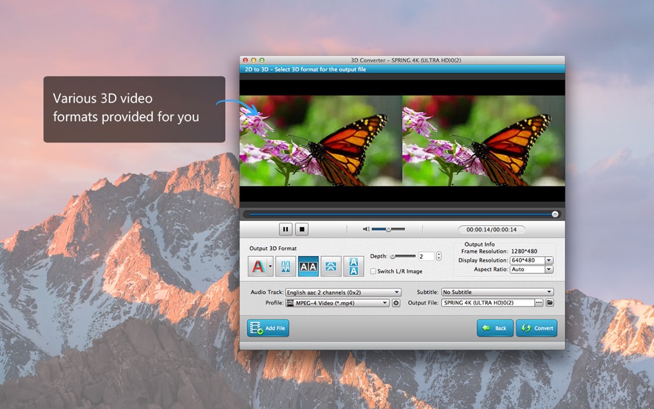 #4. 3D Converter - Aiseesoft (macOS) Ved: Aiseesoft