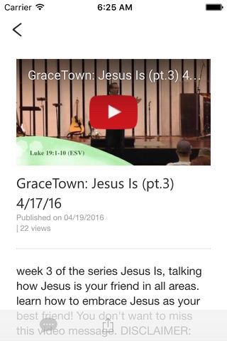 GraceTown Church screenshot 4