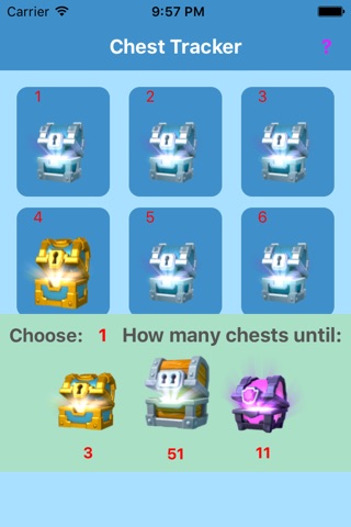 Chest Tracker for Clash Royale App screenshot 3