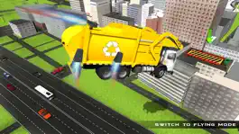 Game screenshot Real Garbage Truck Flying 3D Simulator – Driving Trash Trucker in City apk