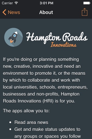 Hampton Roads Innovations screenshot 2