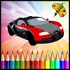 Coloring Supercar Game Paint For Kid