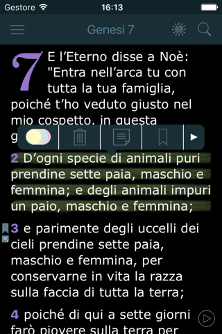 La Sacra Bibbia (Bible in Italian) screenshot 2