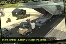 Game screenshot Army Cargo Plane Flight Simulator: Transport War Tank in Battle-Field mod apk