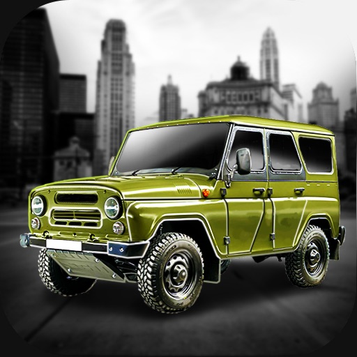 Simulator Driver UAZ Car 3D iOS App
