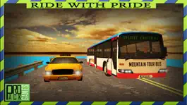 Game screenshot Dangerous Mountain & Passenger Bus Driving Simulator cockpit view - Dodge the traffic on a dangerous highway hack